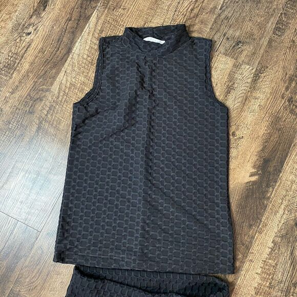 Eye Candy Sleeveless High Collar Tank Top PREOWNED Tee Tank Top - Picture 1 of 11